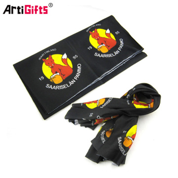 Promotion cheap custom logo bandana scarf